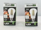 Miracle Led 7 Watt Edison Daylight 810 Lumens Household Bulb (2 Pack). Fixed Price $17.23.