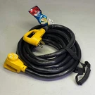 Camco Rv Power Grip Extension Cord 30 Black W/ Yellow 55195. Fixed Price $123.20.