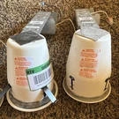 (2) Halo H99RTAT, 4" Housing Non-ic, Air-tite Shallow Ceiling Remodel 120V. Fixed Price $10.50.