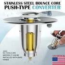 Universal Wash Basin Core Bounce Drain Filter Up Home Bathroom Sink Push Plug. Fixed Price $9.99.