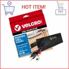 Velcro Brand VEL-30797-USA Mountable Cable Sleeve Cord Management Mounts On Wa. Fixed Price $15.29.
