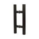 Back-to-back Ladder Pull 1/4" 12" C/c & 18" Overall Matte Black. Fixed Price $159.79.