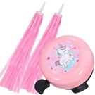 Kids Bike Bell With Pink Unicorn Design Loud Bicycle Handlebar. Fixed Price $24.66.