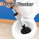 Plunger Toilet Sink Shower Stalls Bathtub Drain Buster 2 Heads Air Blaster. Fixed Price $20.50.