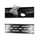 Signature Hardware 443342 Effendi 36" Linear Shower Drain - Matte Black. Fixed Price $155.90.
