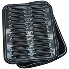 Range Kleen Broiler Pans For Ovens - BP102X Pc Black Porcelain Coated Steel. Fixed Price $37.02.