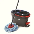 O-cedar Rinseclean Spin Mop With 2-TANK System And Microfiber Head. Fixed Price $25.99.