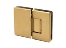 Fhc Preston Series 180 Degree Glass Hinge Beveled Satin Brass Finish. Fixed Price $86.92.