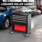 Mechanics Steel Tool Cart 4-DRAWER Rolling Chest Storage Cabinet For Garage. Fixed Price $155.69.