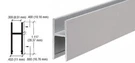 Crl MC610A Satin Anodized Aluminum H-bar 144" Stock Length. Fixed Price $62.07.