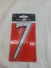 Hillman 841610, Number #7 4" Nail-on Reflective Plastic. Fixed Price $7.99.