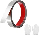 Uxcell Stainless Steel Molding Trim Self 1"X 9.8FT, Brushed Silver. Fixed Price $21.18.