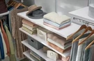 Everbilt Genevieve 4' White Adjustable Closet Organizer Decor Shelf Cover (2PK). Fixed Price $67.99.