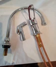 Kingston Brass Chatham KB811 Single-handle Kitchen Faucet Chrome See Photos & De. Fixed Price $45.00.