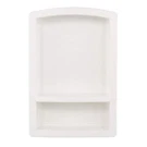 Swan Recessed Soap Dish White Solid Surface Shower Wall Mount Bath. Fixed Price $229.00.