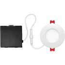 Globe Electric 91205 3" White Integrated Recessed Kit. Fixed Price $37.49.