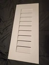 14" 32" Ekena Millwork GVPVE14X3201SN Vertical Surface Mount Pvc Gable Vent. Fixed Price $62.99.