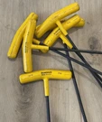 Bondhus 13110 Corp. 3/16 Ball Hex Dr T-handle 6PCS. Fixed Price $36.79.