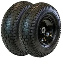 Realwork 2PK 13" Pneumatic Replacement Wheel For Garden Equipment In Black. Fixed Price $38.24.