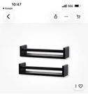 Shelves Wallniture Utah Mount Kids Bookshelf Nursery Floating 2 Set Black. Fixed Price $27.00.