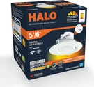 Halo 6" Integrated Led Canless Light Trim 600/900 Lumens 5-SELECTABLE Cct SB9. Fixed Price $22.95.