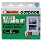 Frost King V93A Window Insulation KIT,5.2 Ft L,3.5 43Y845. Fixed Price $7.74.