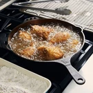 Williams Smithey Seasoned Cast Iron Classic Skillets. Fixed Price $154.00.