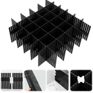 Blosssound 15 Pcs 5.12 Tall Drawer Divider Adjustable Organizer Diy Ultra. Fixed Price $60.22.