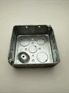 (11) New Steel City Pre-galvanized Square Box 4" X-1-1/2" Deep 52141. Fixed Price $39.99.
