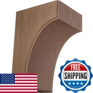 Ekena Millwork BKTW04X04X06CVCH Clarksville Wood Brackets 3 1/2W 4D 6H. Fixed Price $58.30.