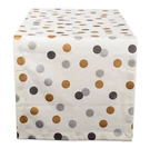 Design Imports Dii Metallic Confetti White Table Runner 14"X108" 100% Cotton New. Fixed Price $19.71.
