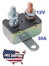 Jlg 4360216 Circuit Breaker Amps 12V Metal Bracket 90" 54-230 Pollak Usa. Fixed Price $8.90.