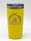 Gadsden Flag Cr Pistols 20OZ Insulated Stainless Steel Tumbler Cup, Glass, Mug. Fixed Price $23.00.