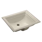 Kohler Memoirs 20" Vitreous China Undermount Bathroom Sink Biscuit, Overflow. Fixed Price $417.29.