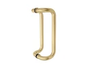 Fhc 12" Offset Pull Handle 1" Dia Back To Polished Brass. Fixed Price $123.81.