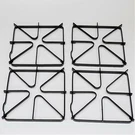 4 Pak Of Gas Range Burner Grates For WB31K6 Smaller Bumper Than Original. Fixed Price $44.51.