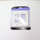 Amerelle Ascher 2 Gang Rocker Steel Wall Plate - White. Fixed Price $6.27.