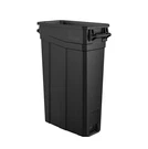 Suncast Plastic Slim Trash Can With Handles - 23 Gallon Black. Fixed Price $41.99.