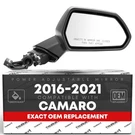 Passenger Side Mirror Replacement Compatible With 2016-2021 Chevrolet Camar.... Fixed Price $161.79.