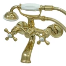 Kingston Brass KS266 Vintage Wall Mounted Clawfoot Tub Filler -. Fixed Price $422.47.