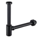 Brass Round Bottle P-trap 1/4, Adjustable Basin Sink Waste Drain Kit, .... Fixed Price $73.80.