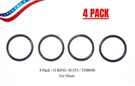 4 Pack H-553, 5308696 O-ring For Sloan Tailpiece Flush Meter / Fda Epdm. Fixed Price $7.99.