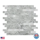 Yipscazo 20 Sheets Peel And Stick Stone Metal Backsplash Tiles. Fixed Price $119.98.