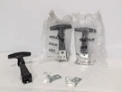 Lot Of 3: Southco 37-10-101-10-P Flexible Handle Latches With Hardware. Fixed Price $34.99.