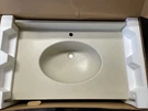 Swanstone CH2237 126307CHESAPEAKE 22X37X9 Single Bowl Vanity Top Pebble. Fixed Price $399.00.