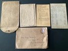2 Vintage 1940 Era School Report Card With Envelope. Fixed Price $5.00.