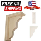 Hamilton Traditional Brackets, 2 1/4"W X 5"D 7"H Rubberwood. Fixed Price $29.44.