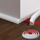 Flexible Quarter Round Molding, 39 Inch Peel And Stick Rubber T.... Fixed Price $13.47.