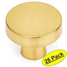 *25 Pack* Cosmas Cabinet Hardware Brushed Brass Modern Knob #5234BB. Fixed Price $79.81.