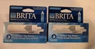 4 Brita Water Bottle Replacement Filters Soft Squeeze As You Drink. Fixed Price $15.00.